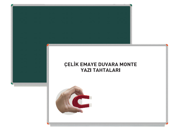 Duvara Monte Laminant Yazı Tahtası